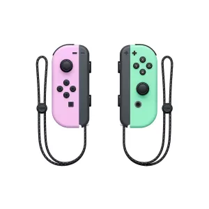 MANDO NINTENDO SWITCH JOY-CON (L/R) PÚRPURA PASTEL/VERDE PASTEL