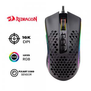 MOUSE REDRAGON STORM ELITE M988 | 16,000 DPI | RGB | NEGRO