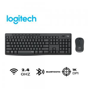 KIT  LOGITECH TECLADO Y MOUSE INALAMBRICO MK295