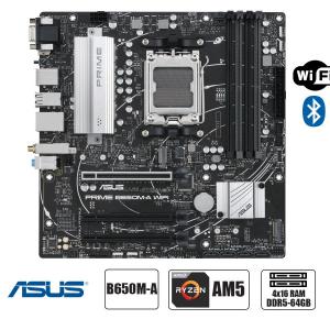 PLACA ASUS PRIME B650M-A WIFI AMD RYZEN DDR5 AM5