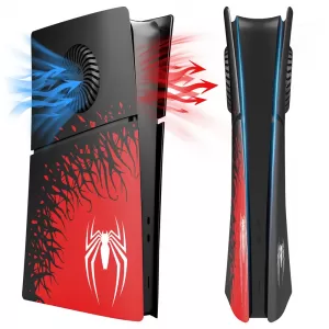 TAPA CARCASA CASE PARA PS5 SLIM DIGITAL SPIDERMAN