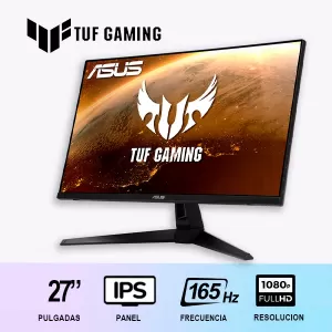 MONITOR GAMER ASUS TUF VG279Q1A 27″ 165HZ /IPS PLANO FULLHD 